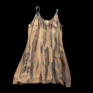 Blue and white sundress from raya sun